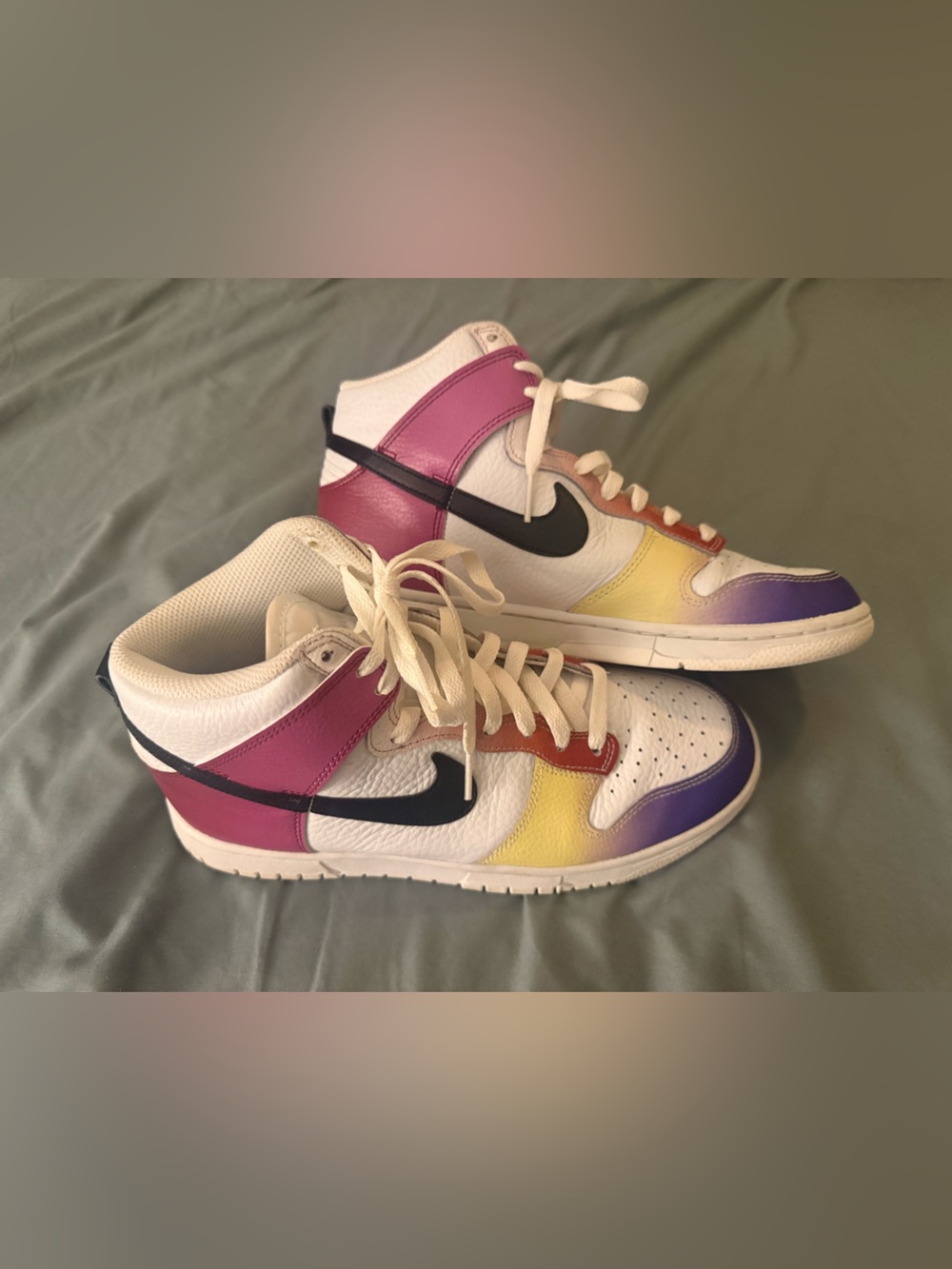 Women’s Nike Dunk High Multi-Color Gradient